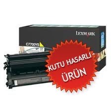 Lexmark C7700YS Sarı Orjinal Toner - C770 / C772 (C) (T3546)