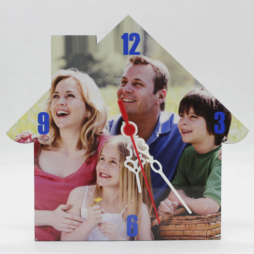 HDF Ev  Saat  20X18 cm