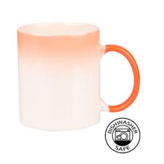 Sublimasyon Seramik Degrade Turuncu Kupa - Kutulu