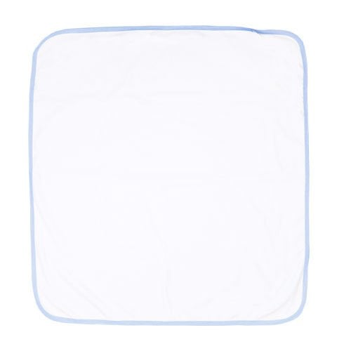 Sublimasyon Bebek Battaniyesi - Mavi Biyeli