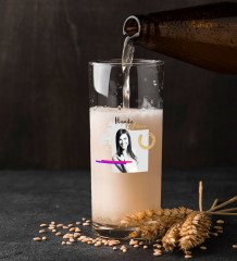 Kişiye Özel İsimli Fotoğraflı Renkli Baskılı Hiball Bira Bardağı-5