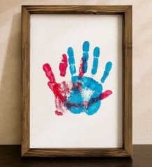 BK Gift Kişiye Özel El Boyama Tablo ve Boya Seti, Sevgiliye Hediye, Ev Hediyesi, Arkadaşa Hediye