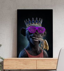 Bk Gift Fantastic Tasarımlı Kanvas Tablo-9 50X70CM Ev Dekorasyonu, Ev Hediyesi