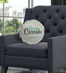 Kişiye Özel İsimli Beyin Cerrahı Tasarımlı Dekoratif Kırlent Yastık-2
