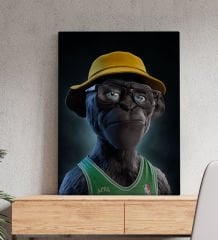Bk Gift Fantastic Tasarımlı Kanvas Tablo-10 50X70CM Ev Dekorasyonu, Ev Hediyesi
