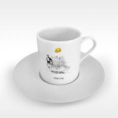 Kişiye Özel Mesleki Mimar Türk Kahvesi Fincanı - 2