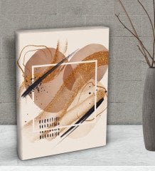 BK Gift Yatak Odası Konseptli  Dekoratif Mini Kanvas Tablo 15x20cm-30