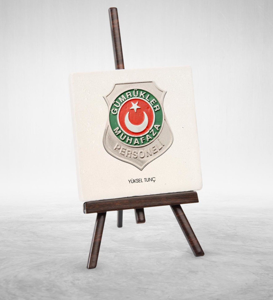 Kişiye Özel Mesleki Gümrükler Muhafaza Personeli Şovaleli Doğal Taş