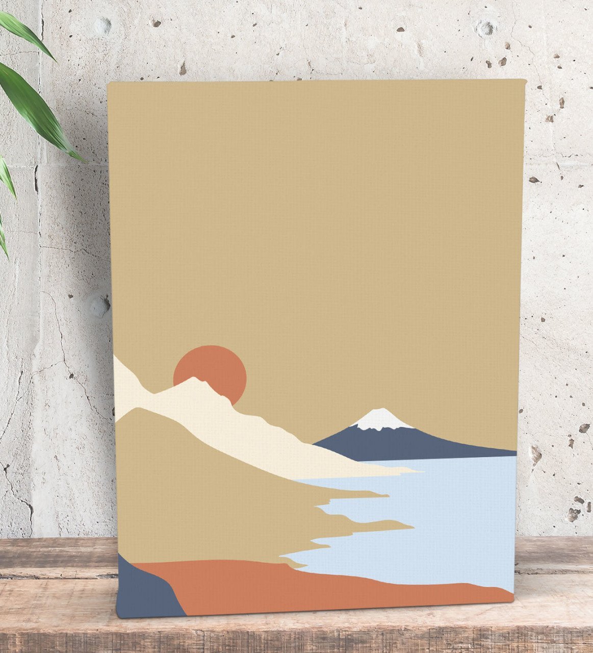 BK Gift Yatak Odası Konseptli  Dekoratif Mini Kanvas Tablo 15x20cm-39