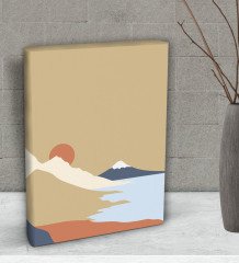 BK Gift Yatak Odası Konseptli  Dekoratif Mini Kanvas Tablo 15x20cm-39