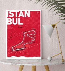 BK Gift İstanbul Park Tasarımlı Kanvas Tablo 30x50cm-1