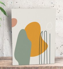 BK Gift Yatak Odası Konseptli  Dekoratif Mini Kanvas Tablo 15x20cm-44
