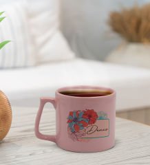 BK Gift Kişiye Özel İsimli Pastel Pembe Middle Kupa Bardak, Arkadaşa Hediye, Ev Hediyesi, Doğum Günü Hediyesi, Ofis Hediyesi-21