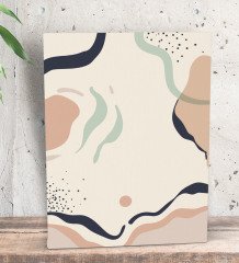BK Gift Yatak Odası Konseptli  Dekoratif Mini Kanvas Tablo 15x20cm-46
