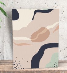 BK Gift Yatak Odası Konseptli  Dekoratif Mini Kanvas Tablo 15x20cm-47