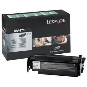 Lexmark 12A4715 Siyah Orjinal Toner - X422  (T5490)