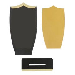 Sublimasyon Metal Baskılı Ahşap Plaket - Altın Metalli