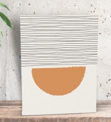 BK Gift Yatak Odası Konseptli  Dekoratif Mini Kanvas Tablo 15x20cm-54