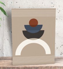 BK Gift Yatak Odası Konseptli  Dekoratif Mini Kanvas Tablo 15x20cm-55