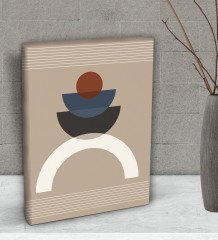 BK Gift Yatak Odası Konseptli  Dekoratif Mini Kanvas Tablo 15x20cm-55
