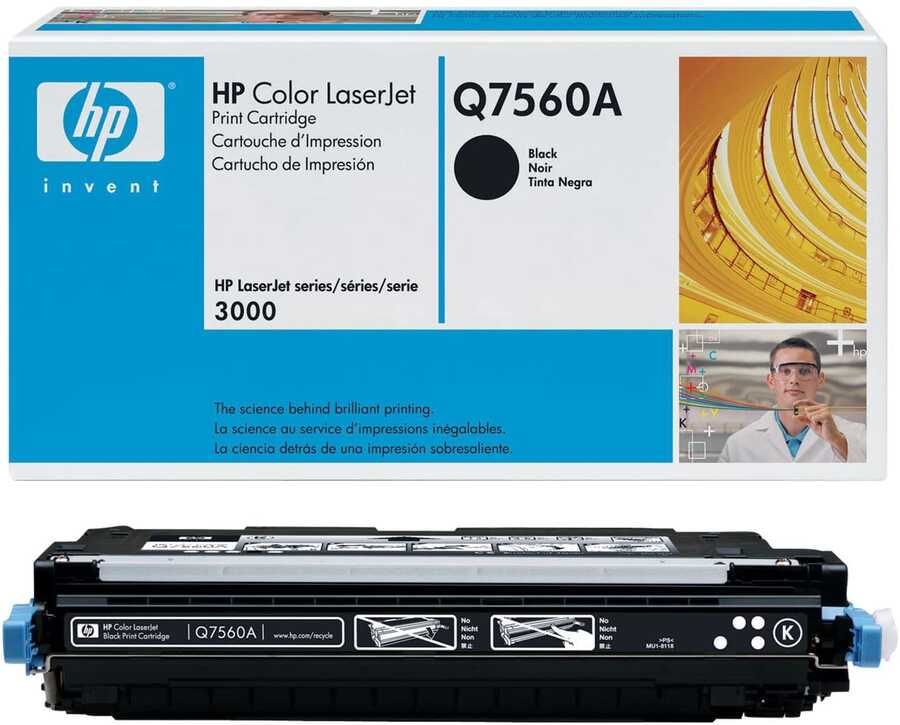 HP Q7560A (314A) Siyah Orjinal Toner - LaserJet 2700 (B) (T4531)
