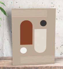 BK Gift Yatak Odası Konseptli  Dekoratif Mini Kanvas Tablo 15x20cm-59