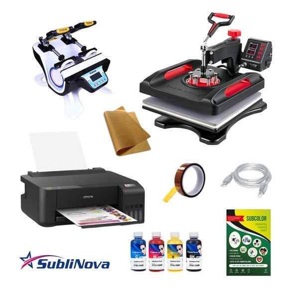 2D Baskı Sistemi (P8038+Epson L3210+ST-210)