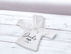 BK Gift Kişiye Özel Mini Beyaz İçki Şişesi Tişörtü , Ev Bar Dekoru, Viski, Şarap, Votka, Rakı Şişesi Tişörtü, Ev Barı-1