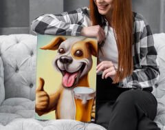 BK Gift  Beer Tasarımlı Kanvas Tablo-14 30x50cm Ev Dekorasyonu, Ev Hediyesi