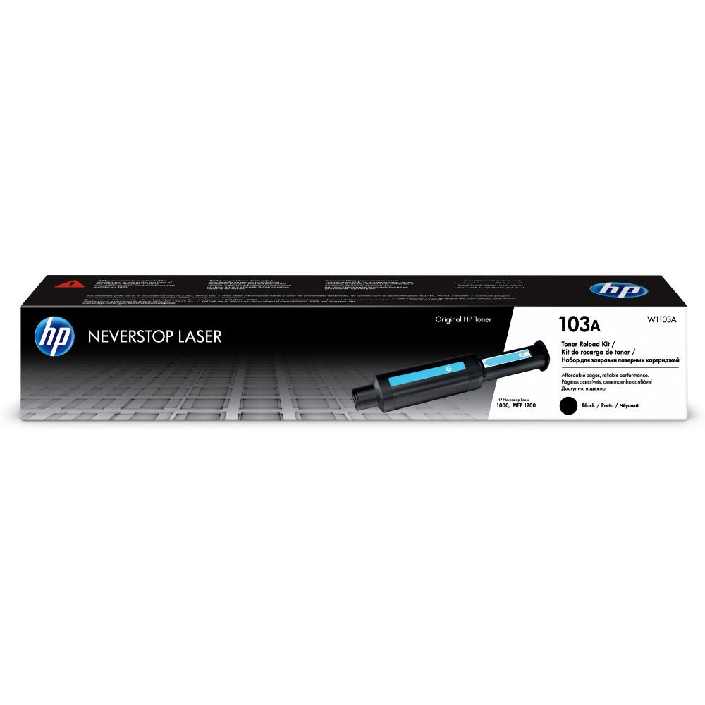 Orijinal HP 103A Neverstop Toner Dolum Kiti Siyah W1103A
