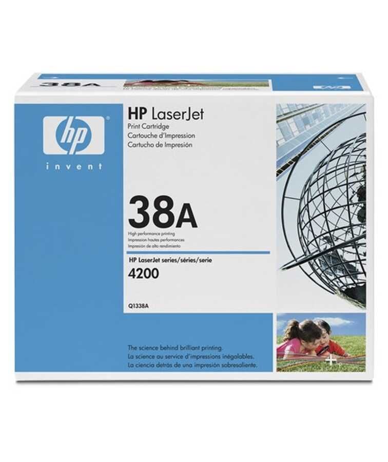 HP Q1338A (38A) Siyah Orjinal Toner - Laserjet 4200 (B) (T5508)