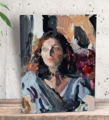 BK Gift Anna Tasarımlı Dekoratif Mini Kanvas Tablo 15x20cm-1