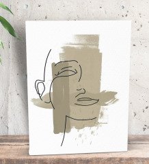 BK Gift Blissful Dreaming Tasarımlı Dekoratif Mini Kanvas Tablo 15x20cm-1