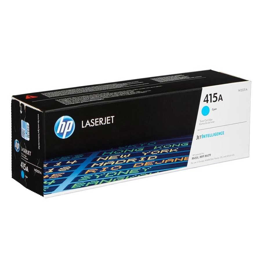 HP 415A-W2031A Mavi Orijinal Toner