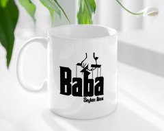 Kişiye Özel Babalar Günü Hediyesi Baba Godfather Tasarımlı Kupa Bardak-5