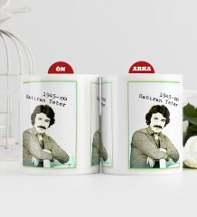 BK Gift Ferdi Tayfur Hatıran Yeter Tasarımlı Beyaz Kupa Bardak-3, Arkadaşa Hediye