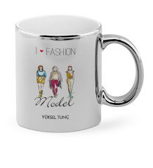 Kişiye Özel Mesleki Model Krom Kupa Bardak - 1