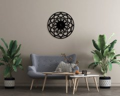 BK Gift Dekoratif 45cm Ahşap Duvar Saati-109