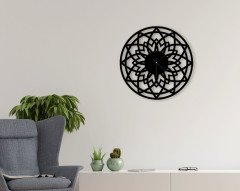 BK Gift Dekoratif 45cm Ahşap Duvar Saati-109