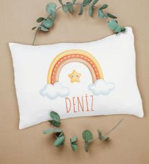 BK Kids Kişiye Özel 10 Parça Kırmızı Hastane Çıkışı Battaniye ve Yastık Hediye Seti, Yeni Doğan Bebek Giyim Hediyesi-3