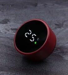 BK Gift Kişiye Özel İsimli Dereceli Göstergeli Termos(Kırmızı Renk), Arkadaşa Hediye, Yeni İş Hediyesi