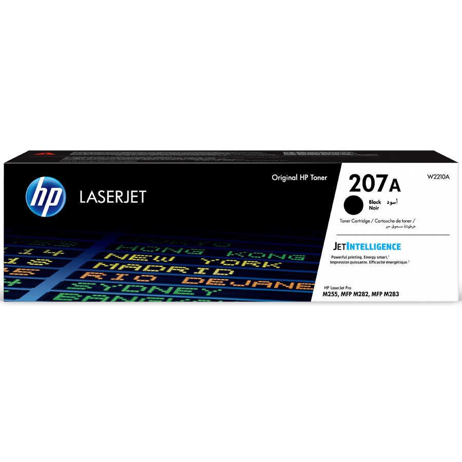 HP 207A-W2210A Siyah Orijinal Toner