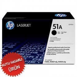 HP Q7551A (51A) Siyah Orjinal Toner - LaserJet 3005 (C) (T4555)