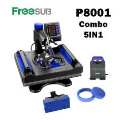 Combo 5in1 Transfer Baskı Presi 29X38 cm