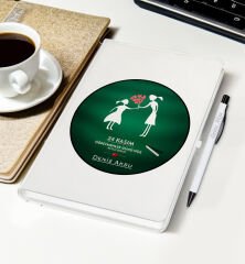 BK Gift Kişiye Özel İsimli Öğretmenler Günü Tasarımlı Defter, Tükenmez Kalem, Kupa ve Mousepad Hediye Seti - 1, Öğretmene Hediye, Öğretmenler Günü