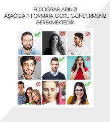Kişiye Özel Kadın Karikatürlü Ahşap Standlı 3D Biblo-21