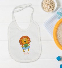 BK Kids Kişiye Özel İsimli Bebek Body Zıbın ve Mama Önlüğü Hediye Seti - Model 23