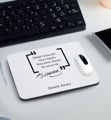 BK Gift Kişiye Özel İsimli Öğretmenler Günü Tasarımlı Defter, Tükenmez Kalem, Kupa ve Mousepad Hediye Seti - 4, Öğretmene Hediye, Öğretmenler Günü