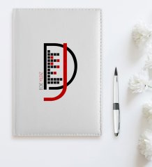 Kişiye Özel Mesleki DJ Beyaz Deri Ajanda - 2