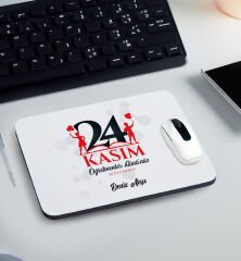 BK Gift Kişiye Özel İsimli Öğretmenler Günü Tasarımlı Defter, Tükenmez Kalem, Kupa ve Mousepad Hediye Seti - 6, Öğretmene Hediye, Öğretmenler Günü
